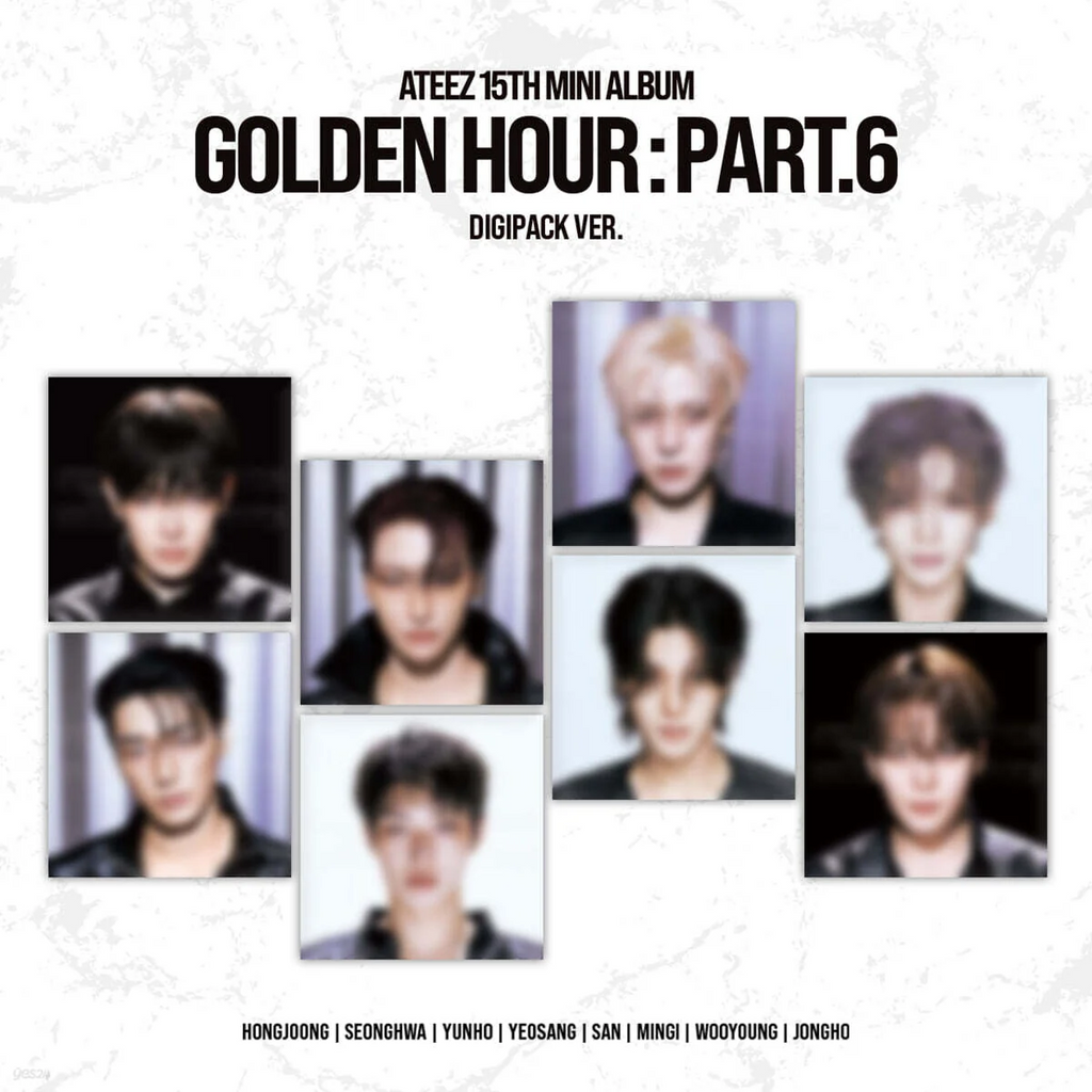 ATEEZ – 15th Mini Album [GOLDEN HOUR : Part.6] (DIGIPACK VER.)