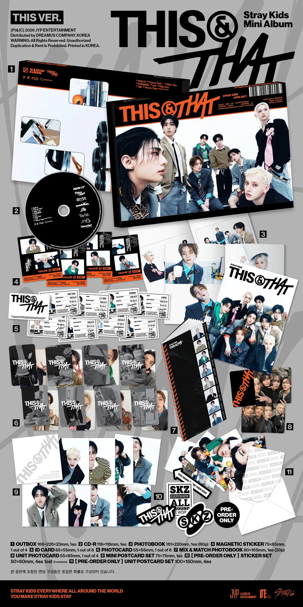 Stray Kids - THIS & THAT (THIS VER. / THAT VER.)