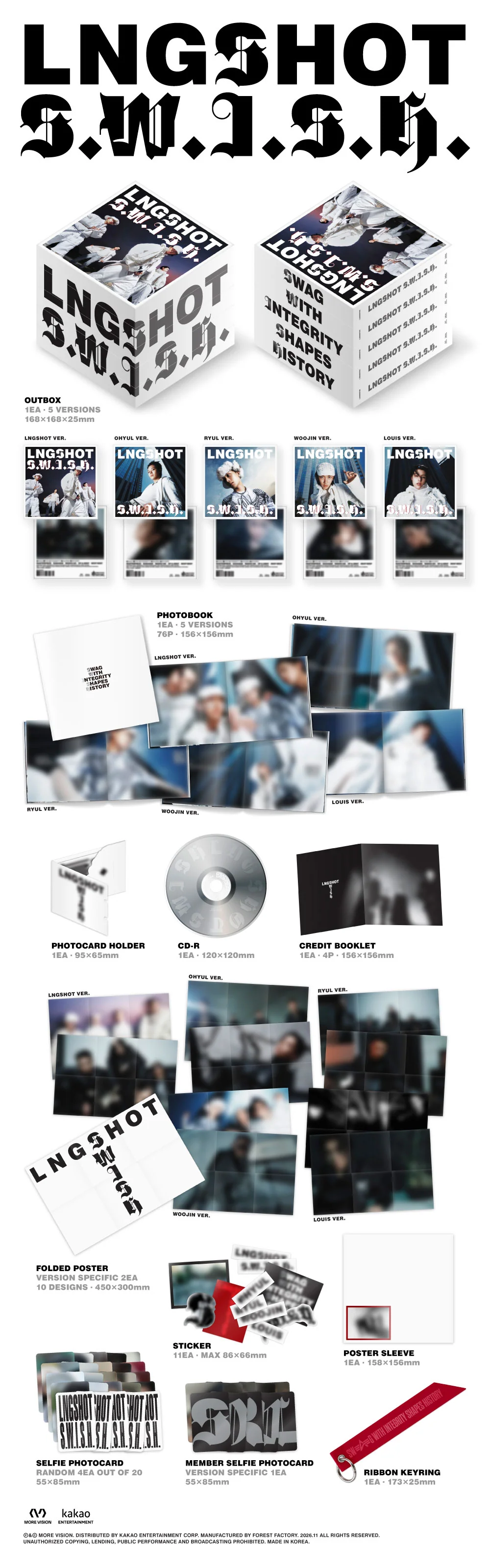 LNGSHOT – EP [S.W.I.S.H.] (Standard Ver.)