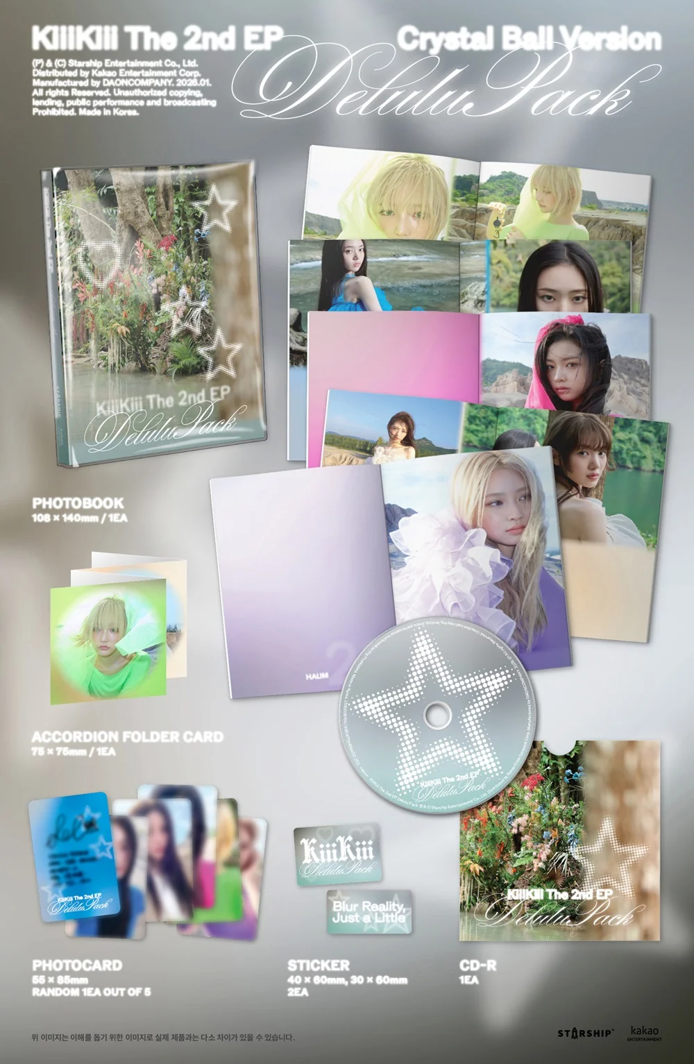 KiiiKiii – The 2nd EP [Delulu Pack] (Crystal Ball. Version)