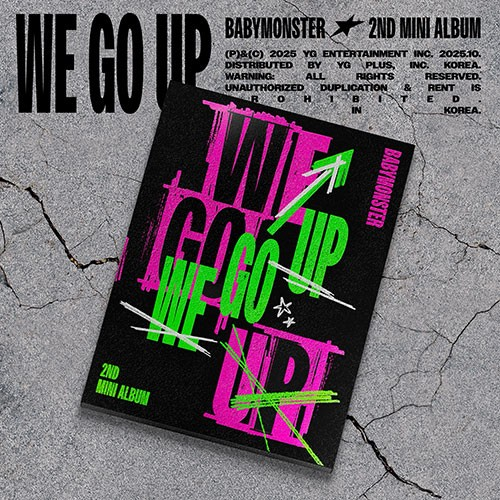 BABYMONSTER – 2nd MINI ALBUM [WE GO UP] (UP Ver.)