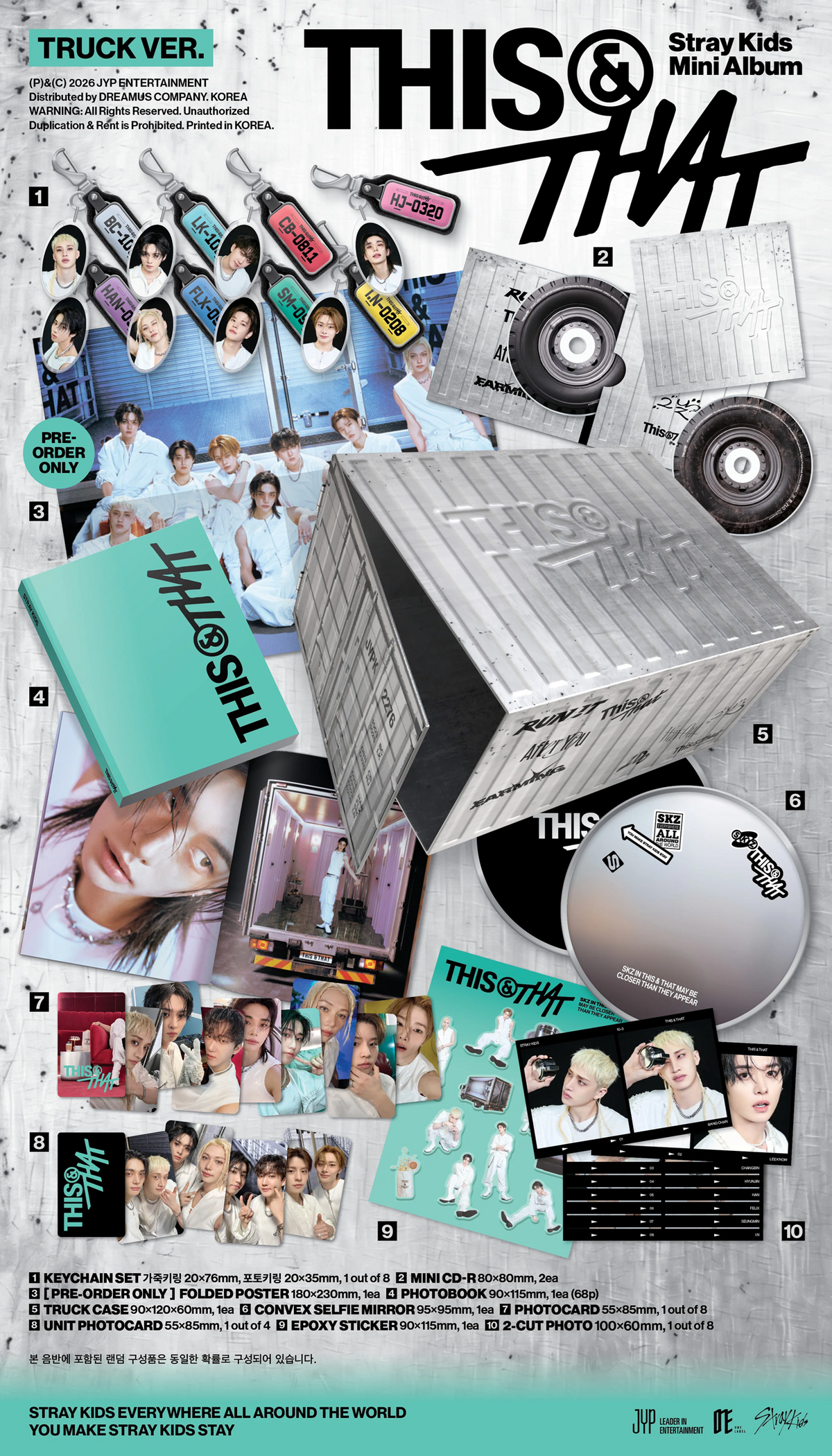 Stray Kids - THIS & THAT (TRUCK ver.)