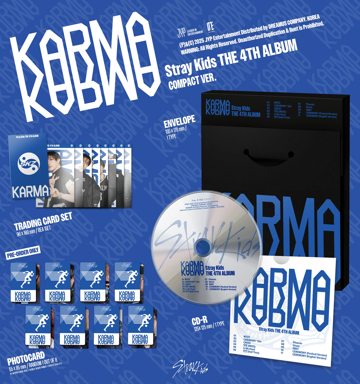 Stray Kids – The 4th Full Album [KARMA] (COMPACT VER.)