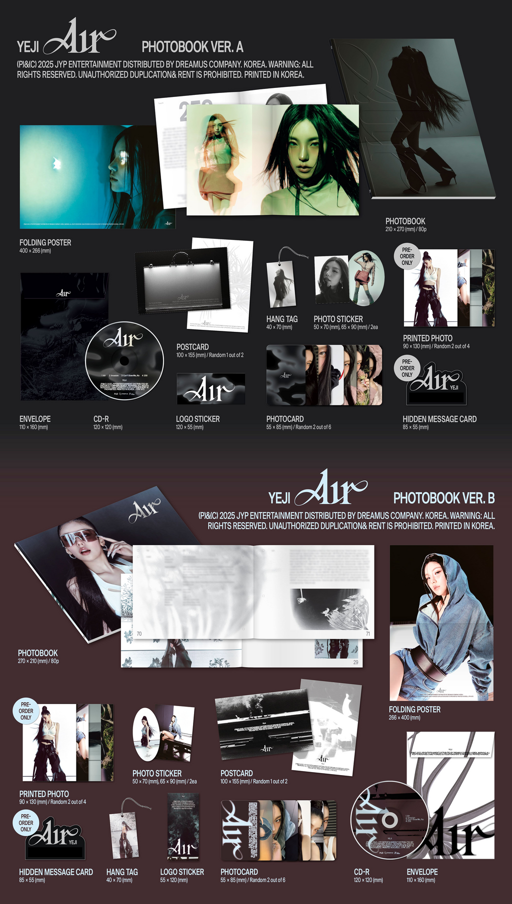 YEJI – [Air] (Photobook Ver.)