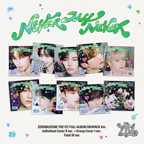 ZEROBASEONE - The 1st Full Album NEVER SAY NEVER (Digipack)